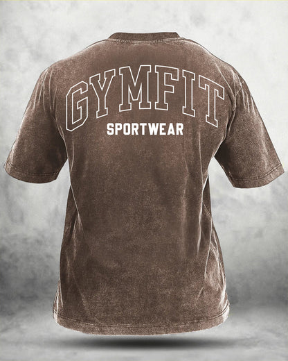 GYMFIT SPORTWEAR T-shirt délavé - Gymfit