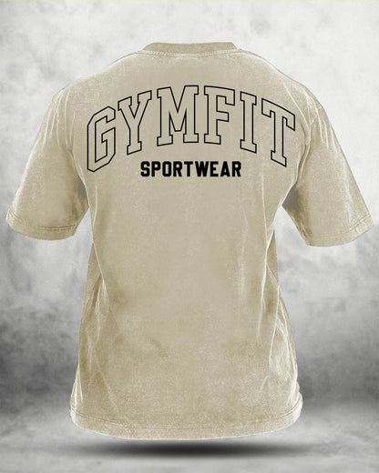 T-shirt délavé GYMFIT SPORTWEAR - Gymfit