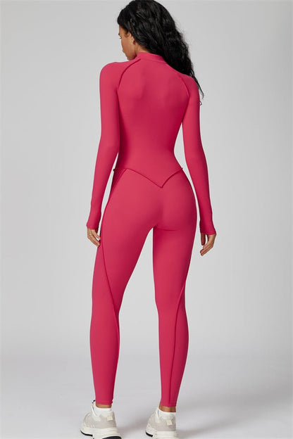 Gymfit Structure Zipper Jumpsuit - Gymfit