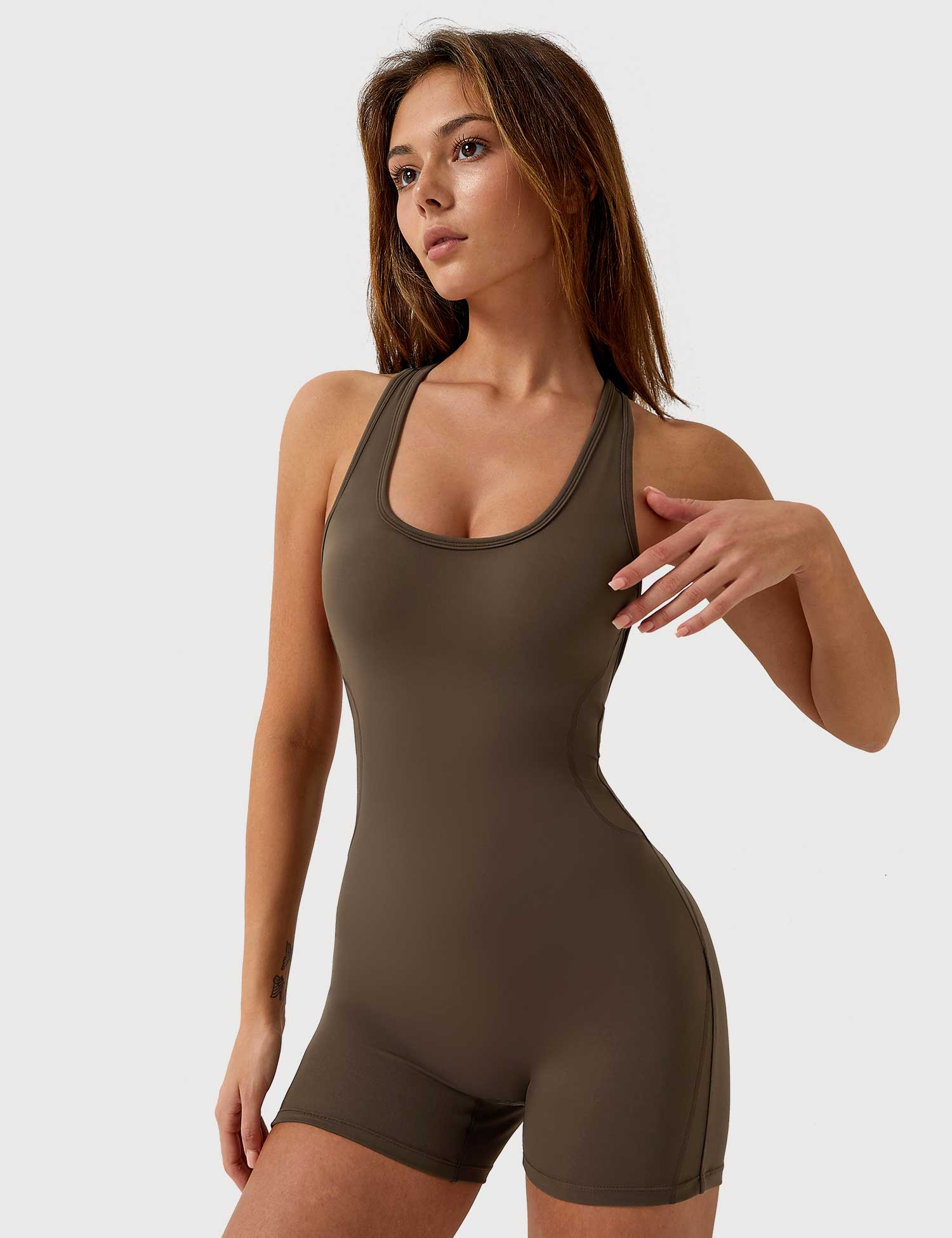 Gymfit U - combinaison dos nu à col montant - Gymfit