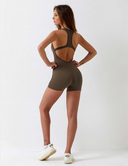 Gymfit U - Combinaison dos nu à col U - Gymfit