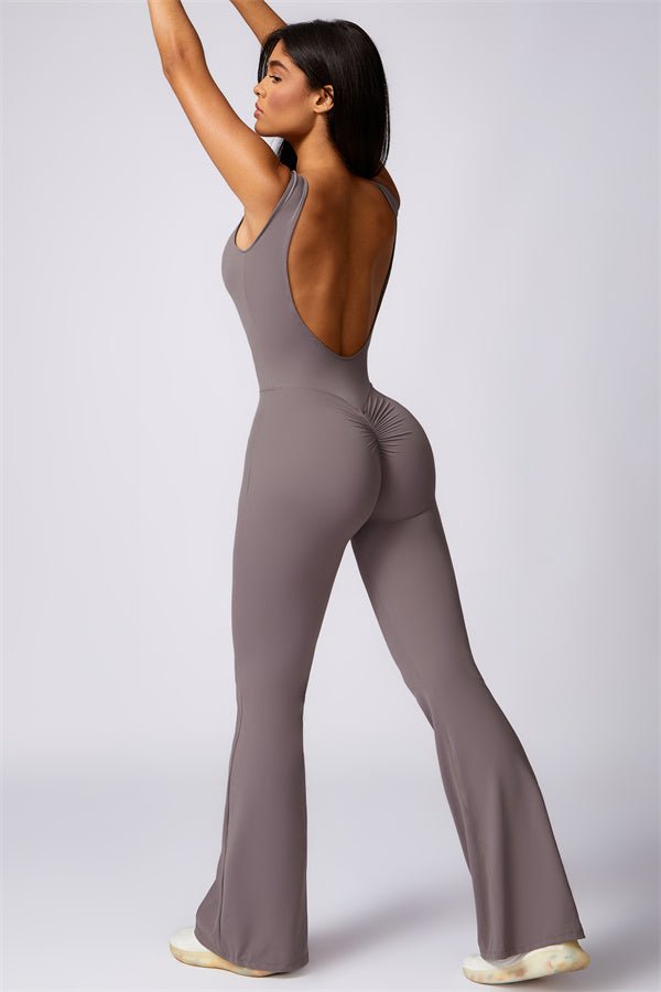 Gymfit Combinaison flare à encolure en U - Gymfit