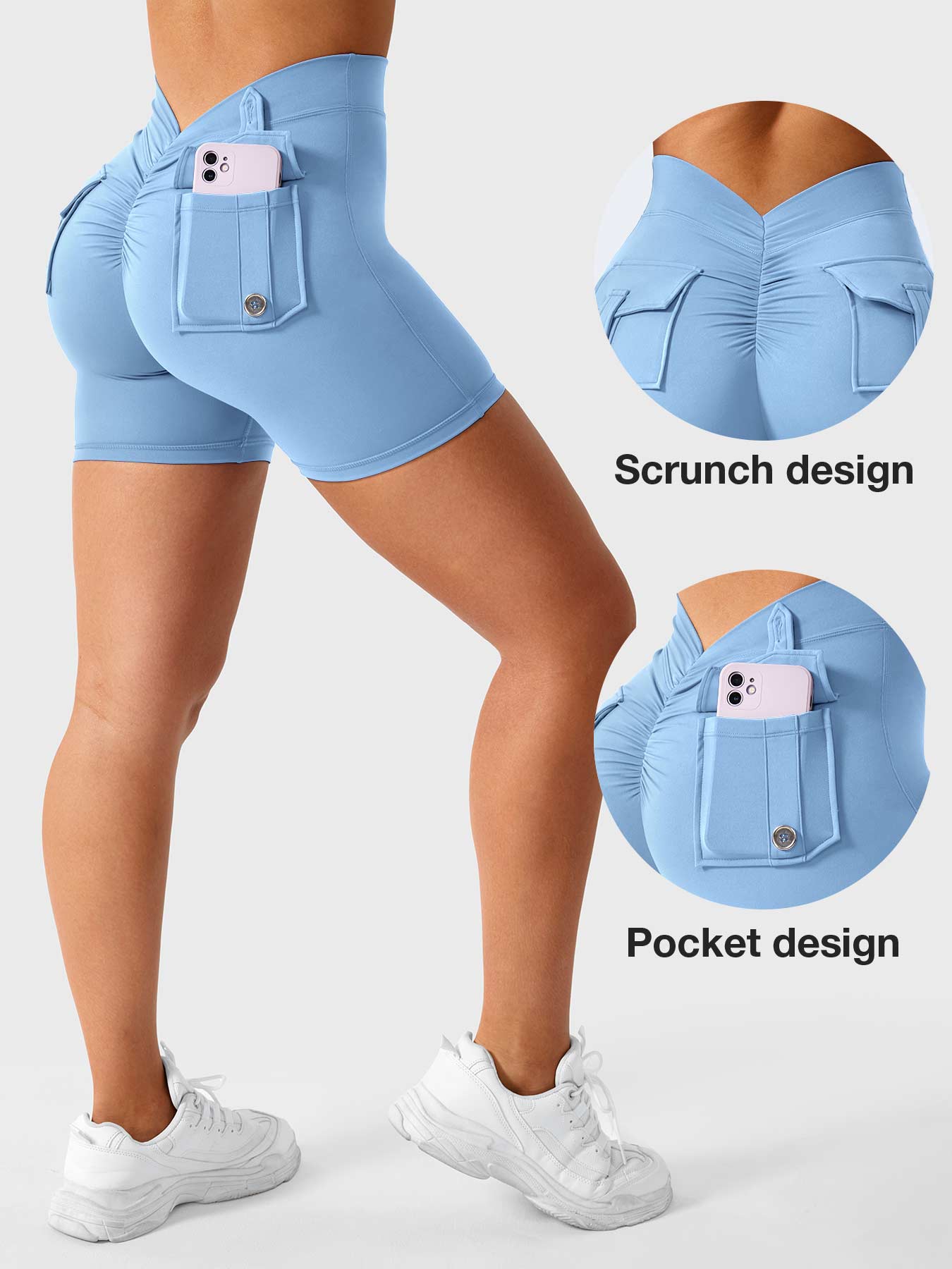 Gymfit V - Shorts charme au dos - Gymfit