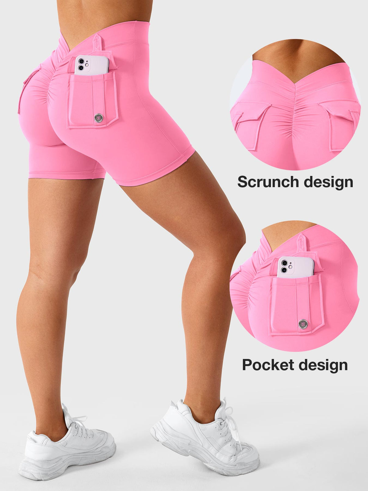 Shorts Back Charm Gymfit V - Gymfit