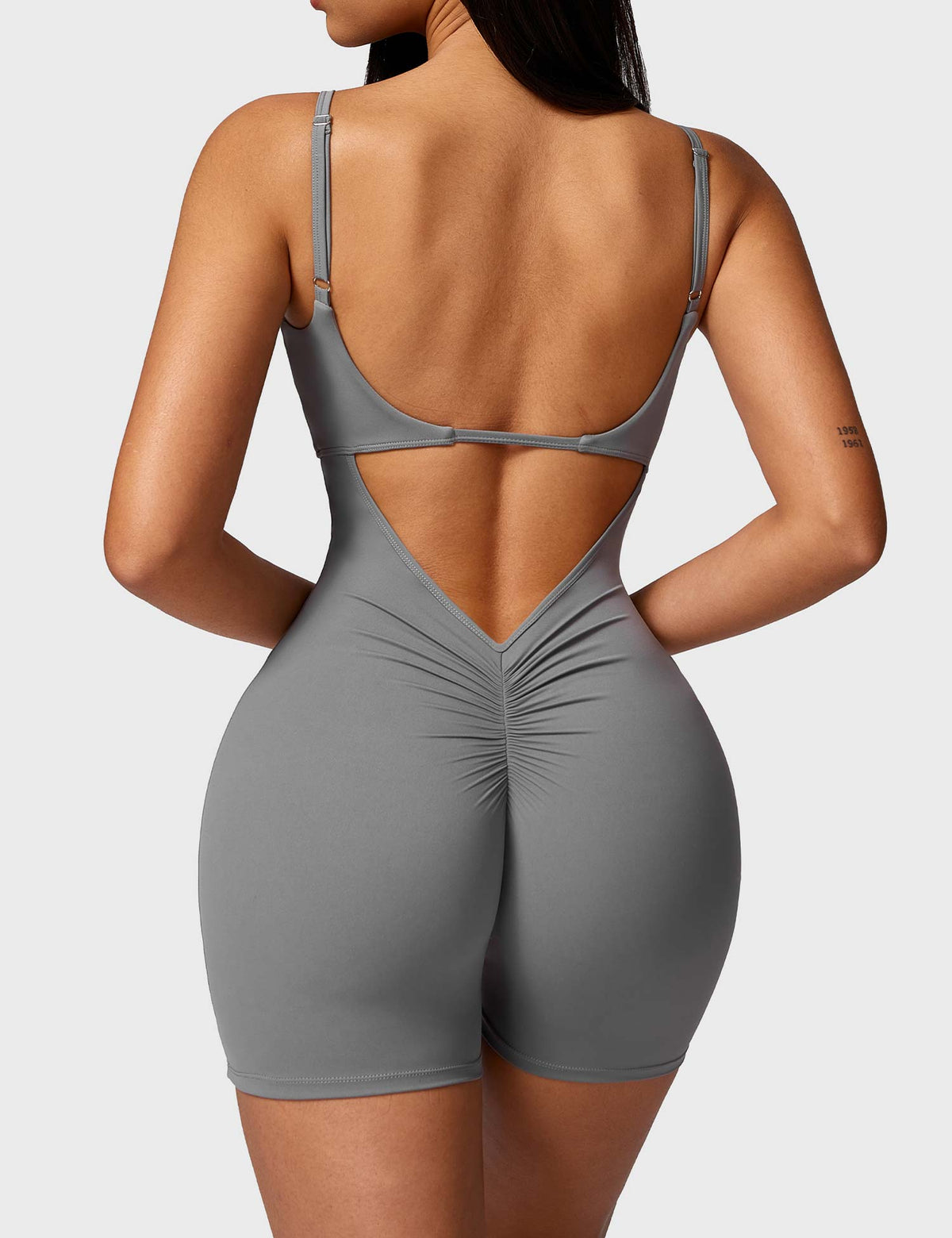 Gymfit V - Back Scrunch Jumpsuit - Gymfit