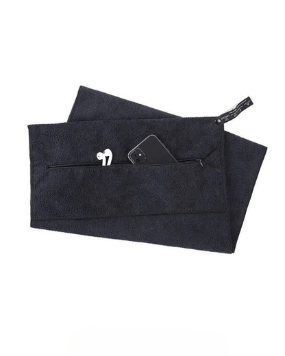 Gymfit Zip - Pocket Microfiber Towel - Gymfit