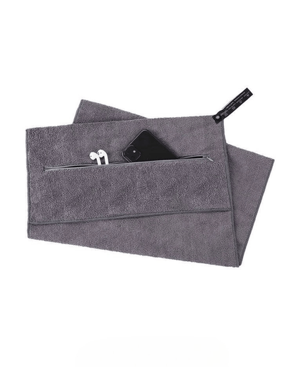 Gymfit Zip - Pocket Microfiber Towel - Gymfit