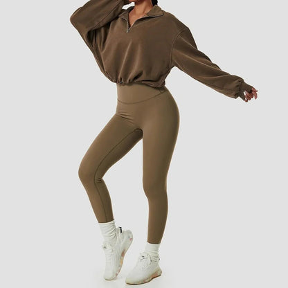 Gymtröja med Zip