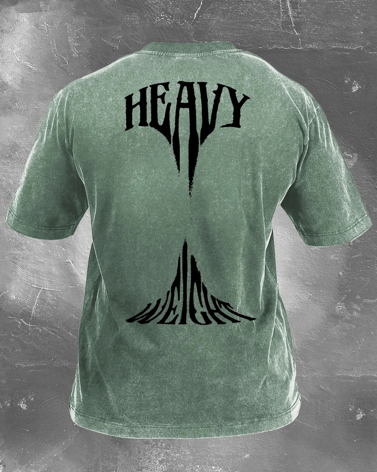 T-SHIRT HOMME ÉPAIS DÉLAVÉ - Gymfit