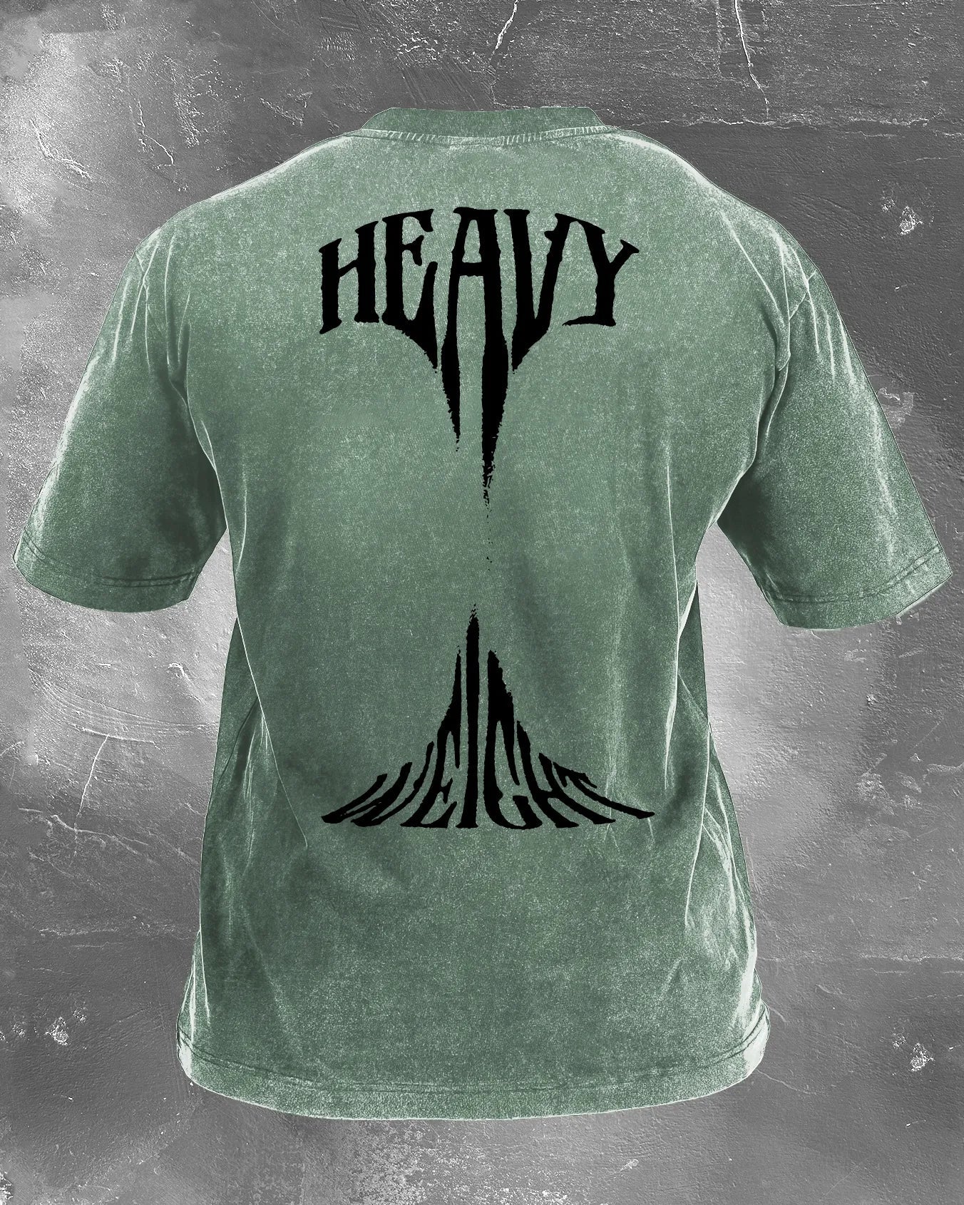T-SHIRT HOMME ÉPAIS DÉLAVÉ - Gymfit
