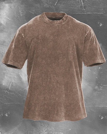 T-SHIRT HOMME LAVÉ, POIDS LOURD - Gymfit