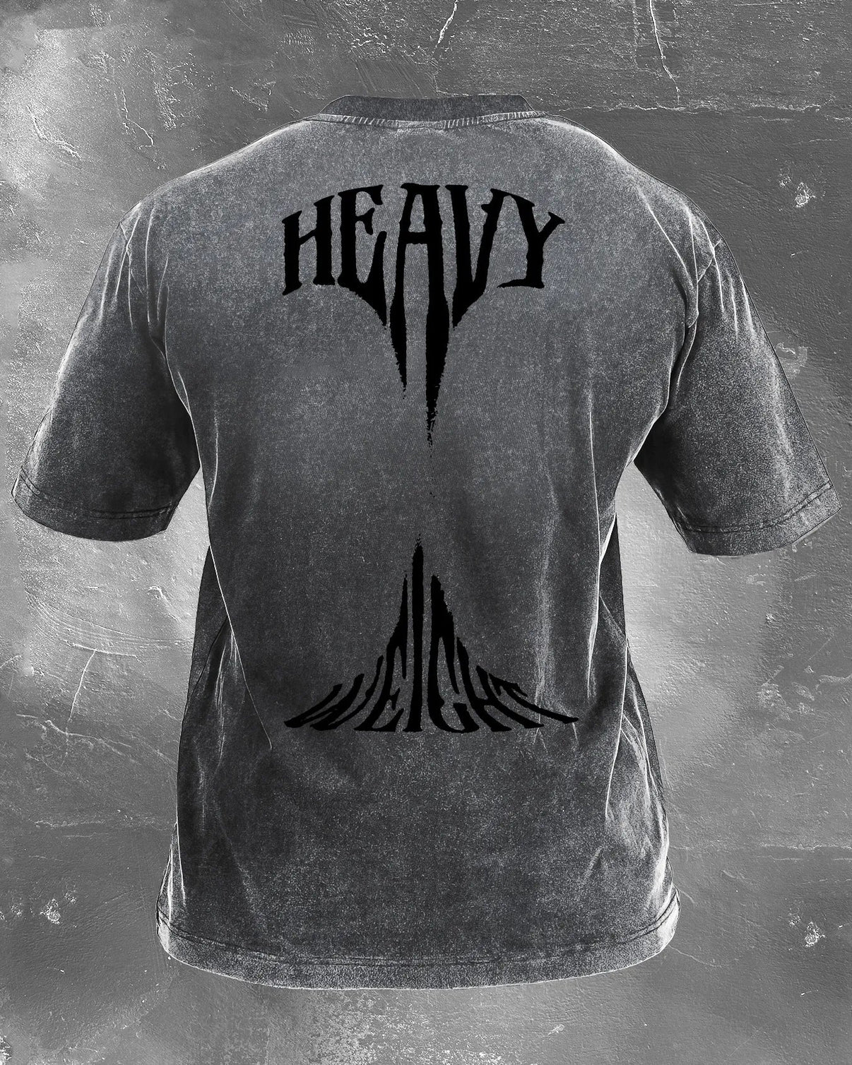 T-shirt homme lourd délavé - Gymfit