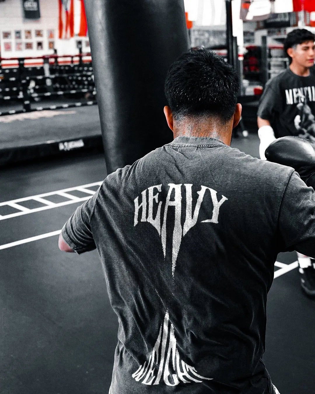 T-SHIRT DÉLAVÉ ÉPAIS POUR HOMME - Gymfit