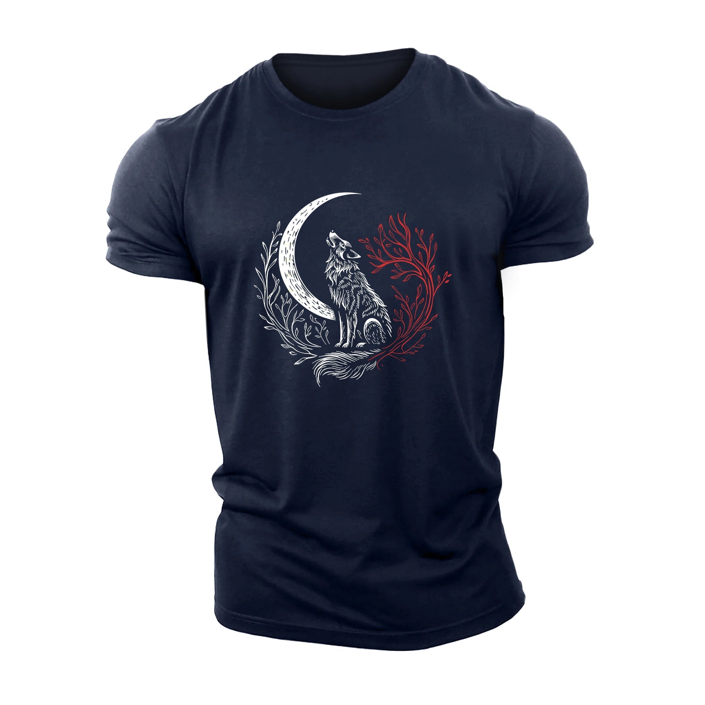 T-shirt loup hurlant - Gymfit