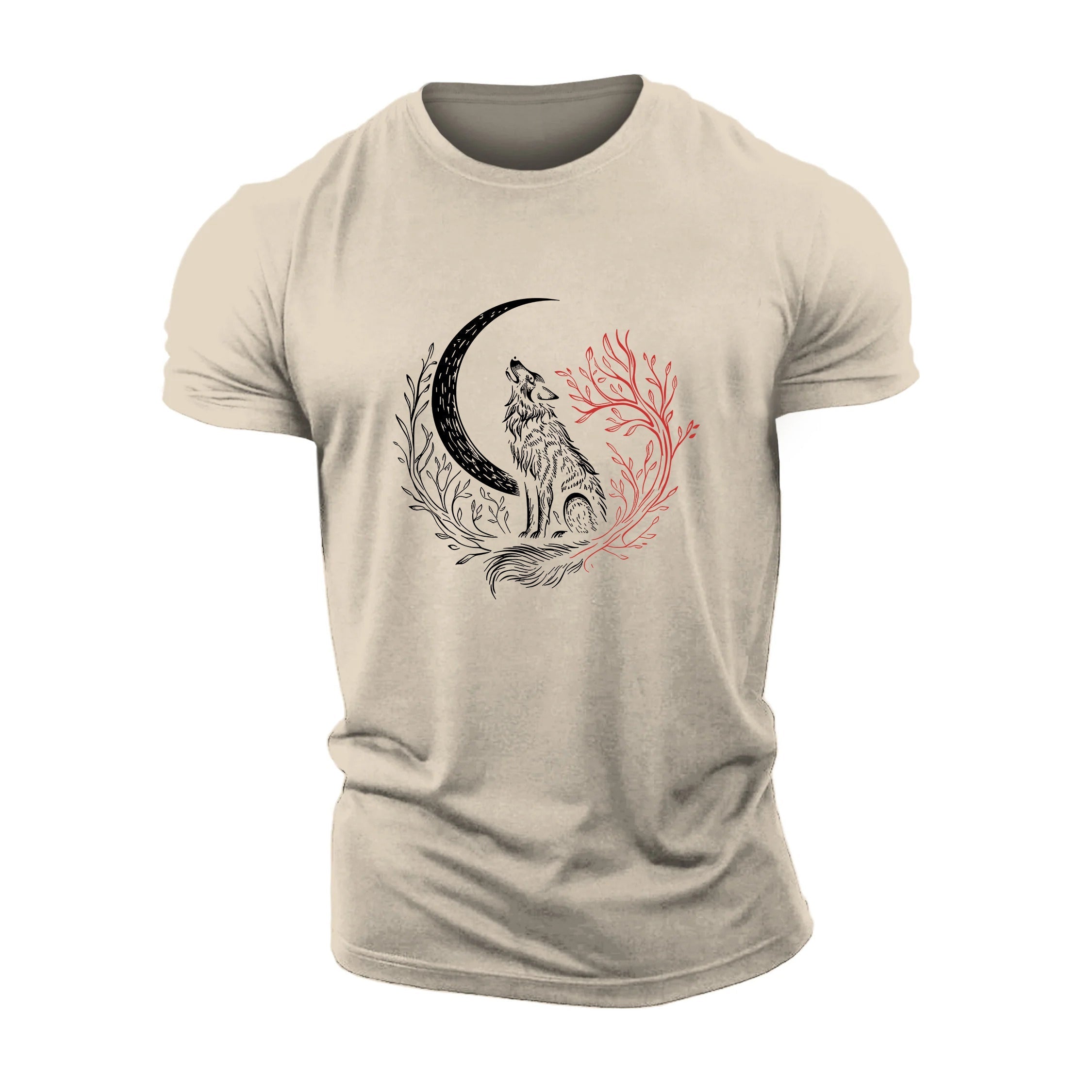 T-shirt loup hurlant - Gymfit