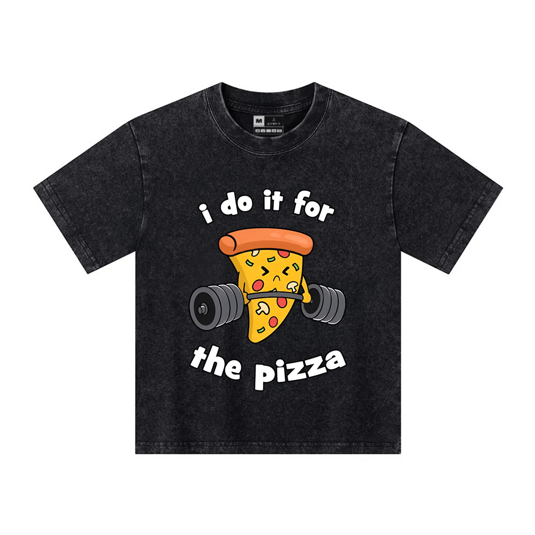 I Do It For Pizza Barn T-shirt - Gymfit