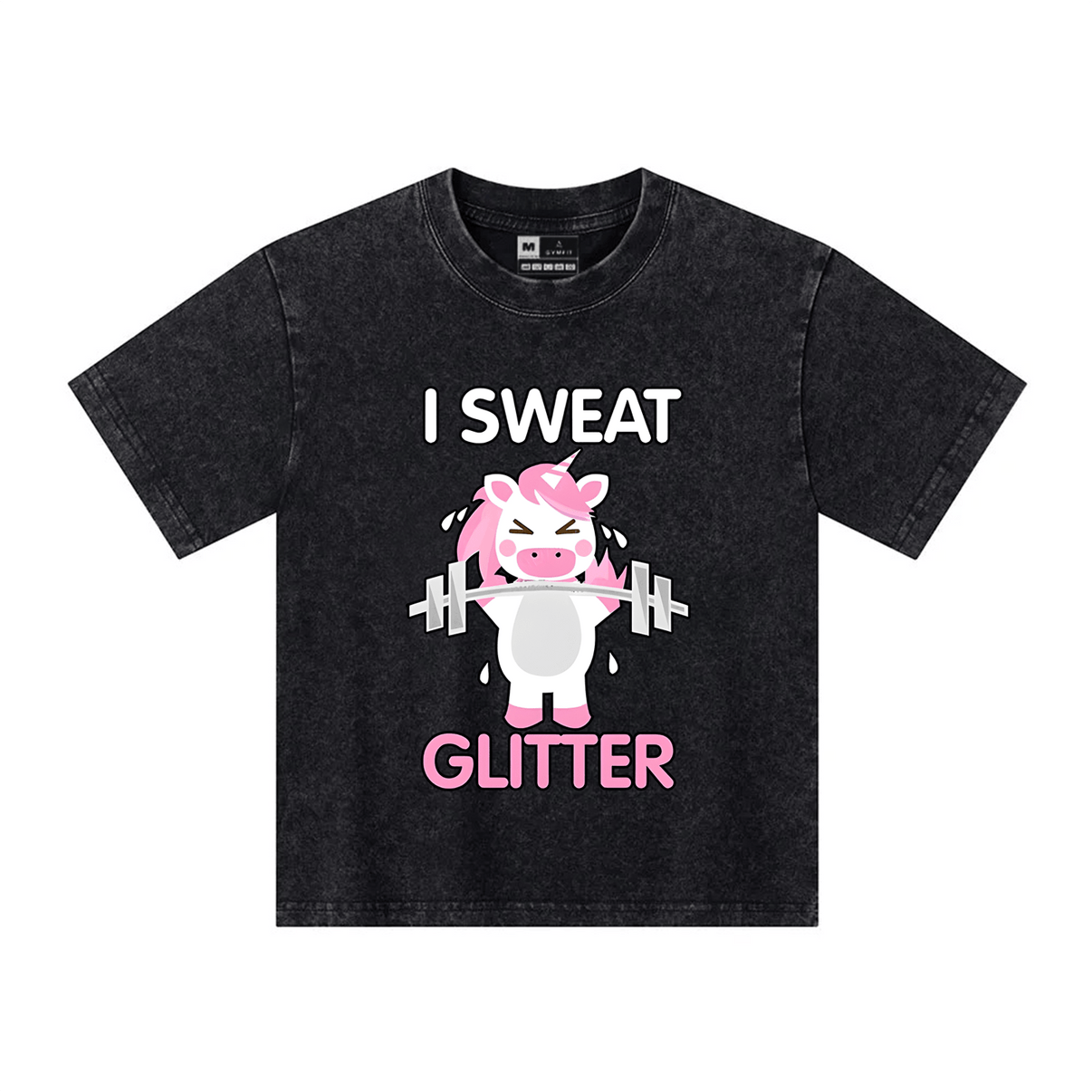 I Sweat Glitter Barn T-shirt - Gymfit