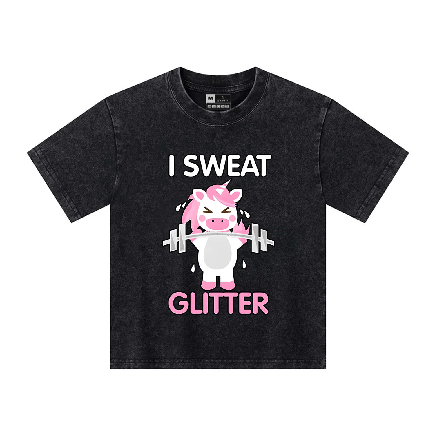 I Sweat Glitter Barn T-shirt - Gymfit