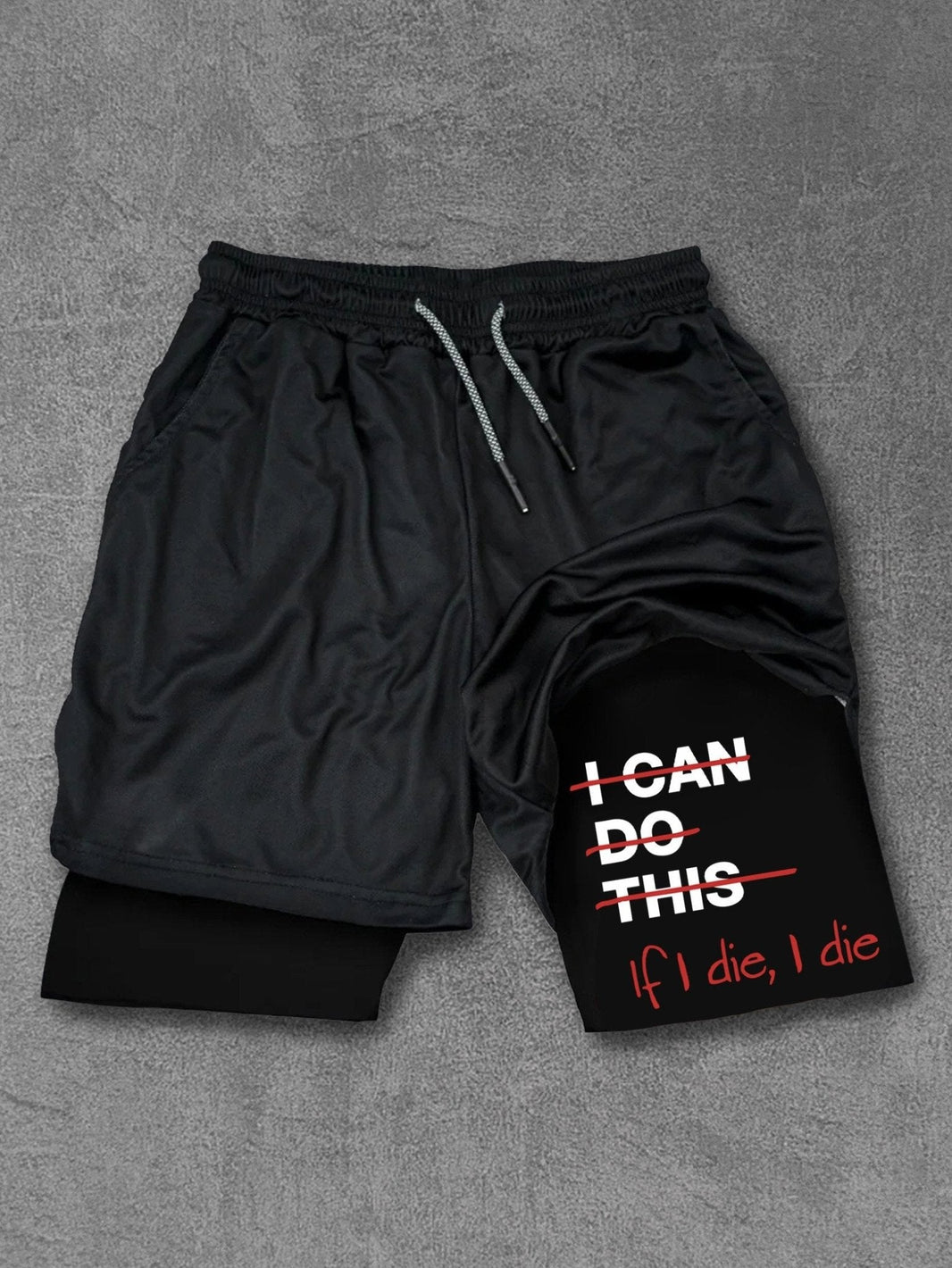 Si je meurs, je meurs Short de training Performance - Gymfit