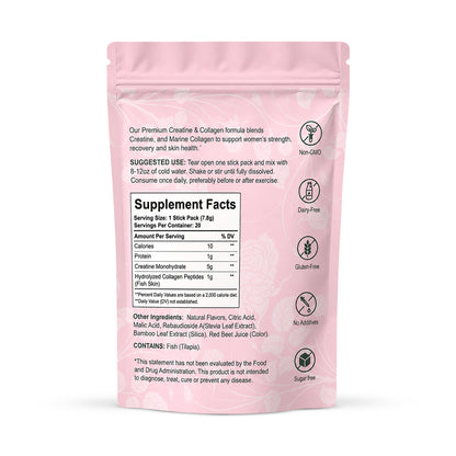 Creatine & Collagen Glow Sticks