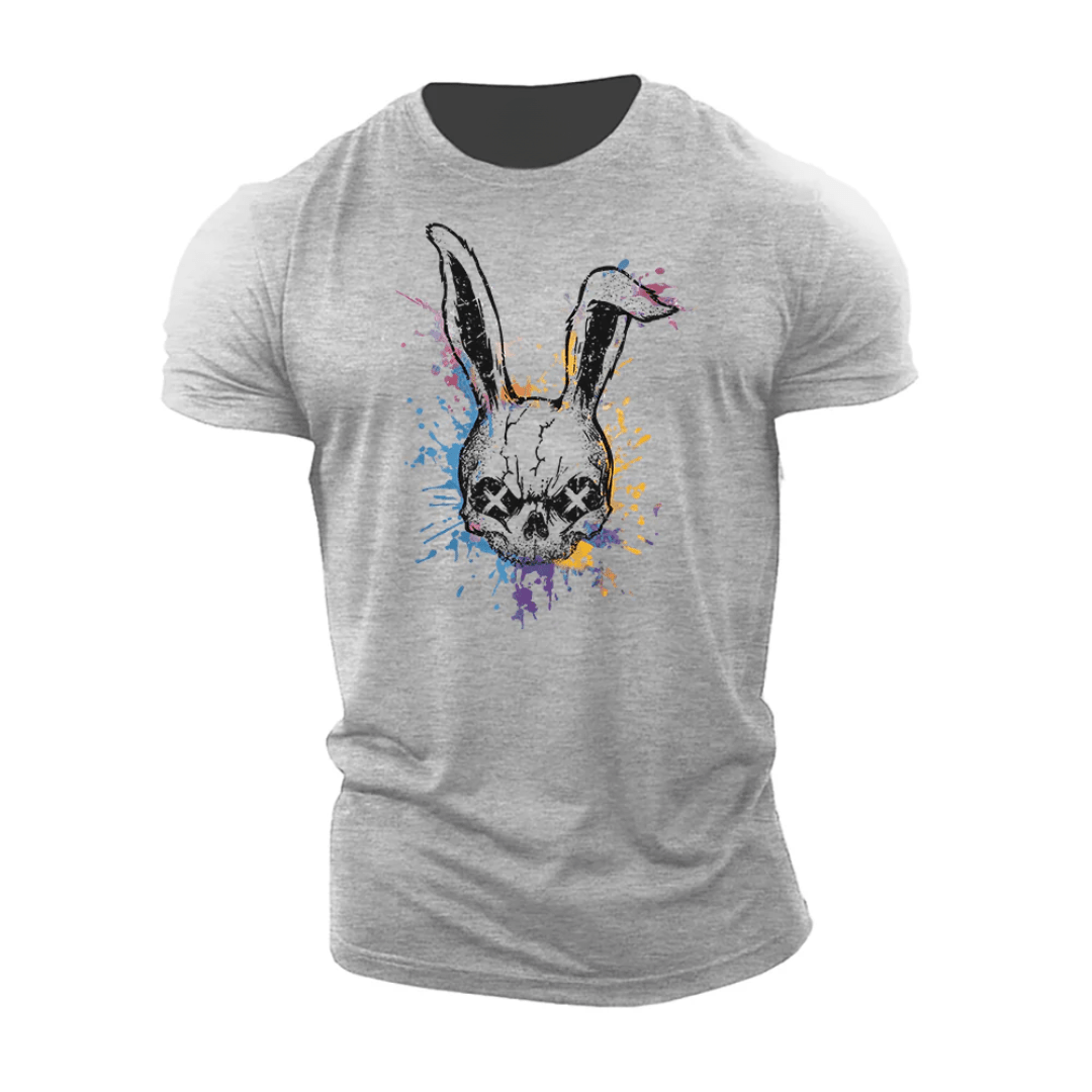 T-shirt lapin à l’encre - Gymfit