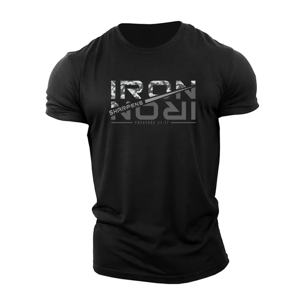 T-shirt Le fer aiguise le fer - Gymfit