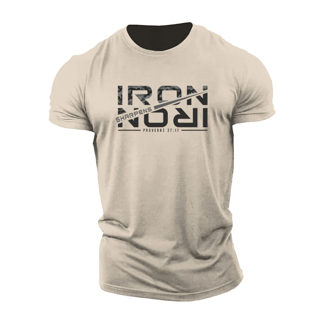 T-shirt Le fer aiguise le fer - Gymfit