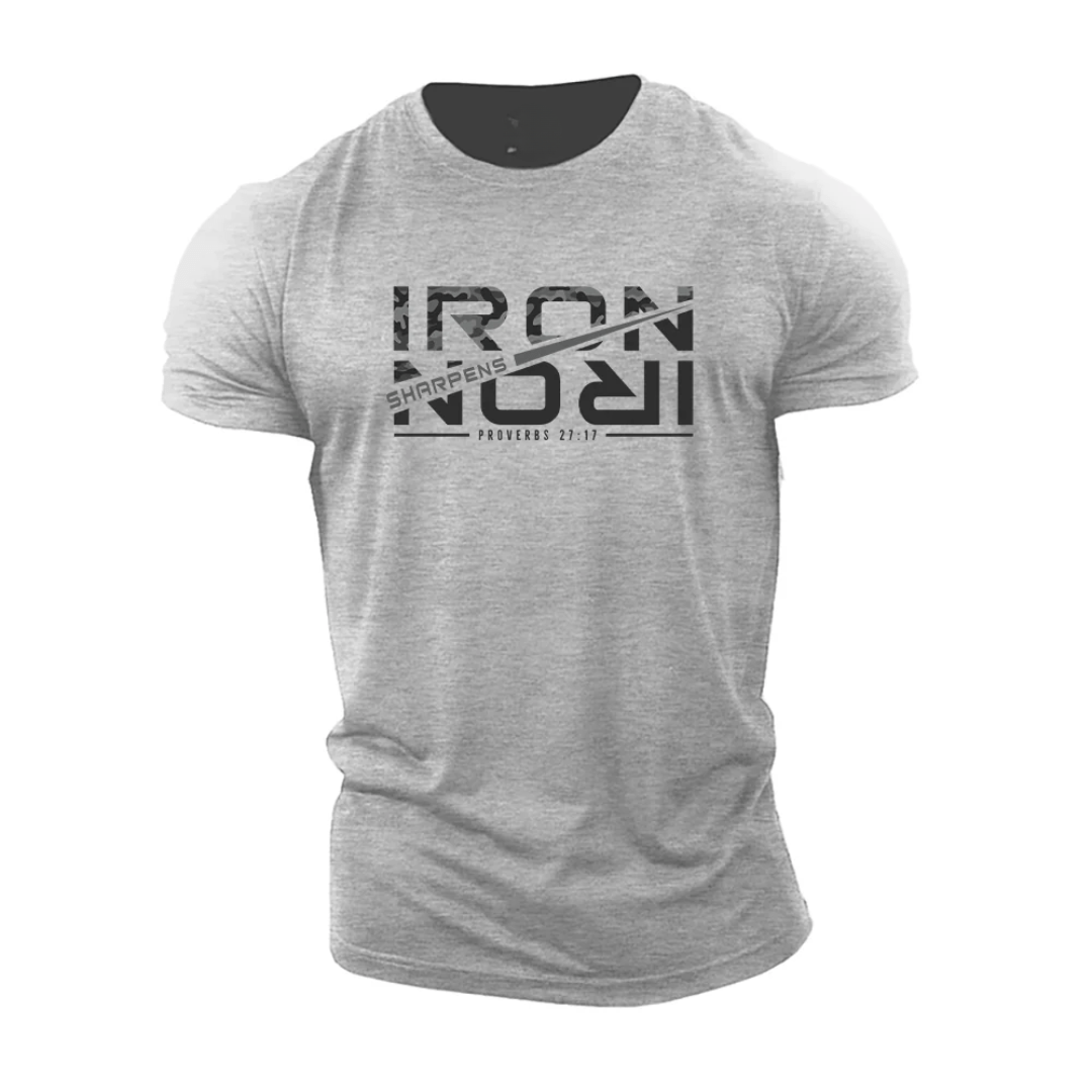T-shirt « Le fer aiguise le fer » - Gymfit