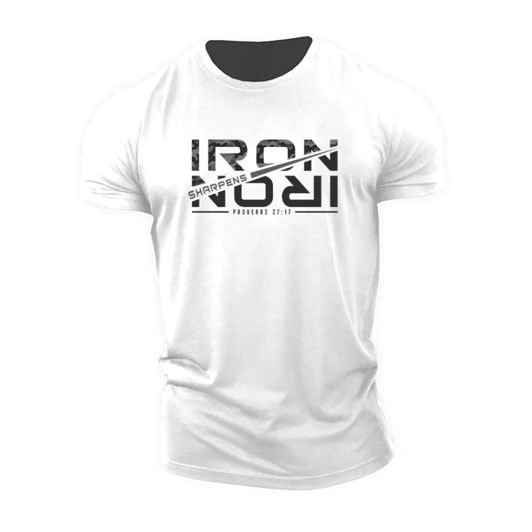 Le fer aiguise le fer - T-shirt Gymfit