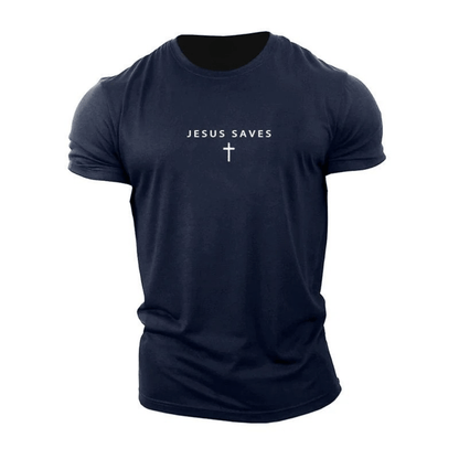 T-shirt Jésus sauve - Gymfit