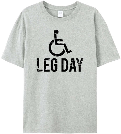 T-shirt pour le jour des jambes - Gymfit