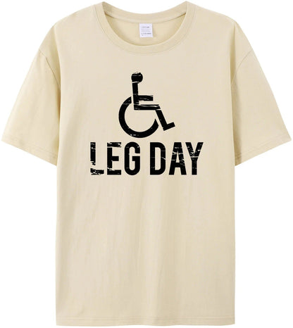 T-shirt pour le jour des jambes - Gymfit