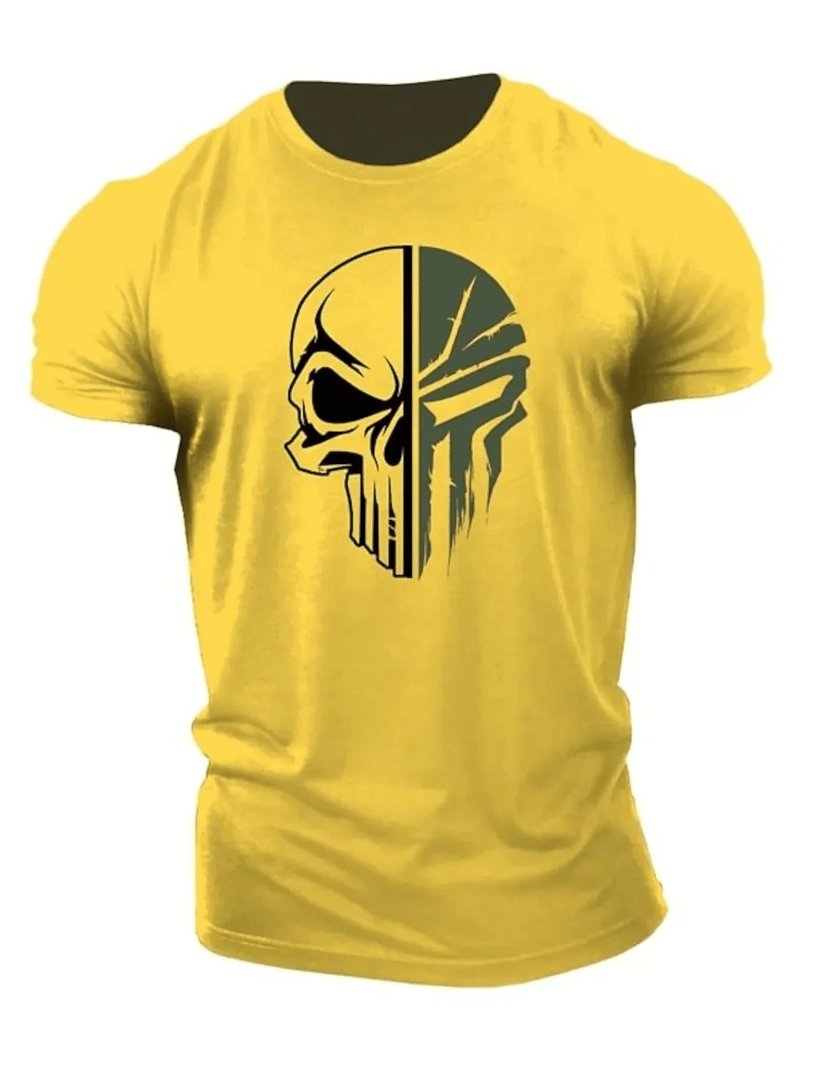T-shirt militaire tête de mort - Gymfit