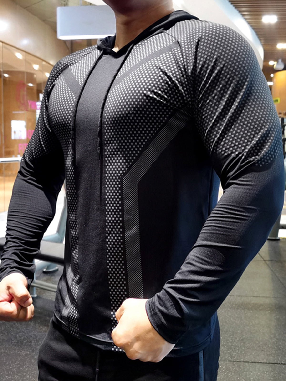 Sweat à capuche performance Muscle - Gymfit