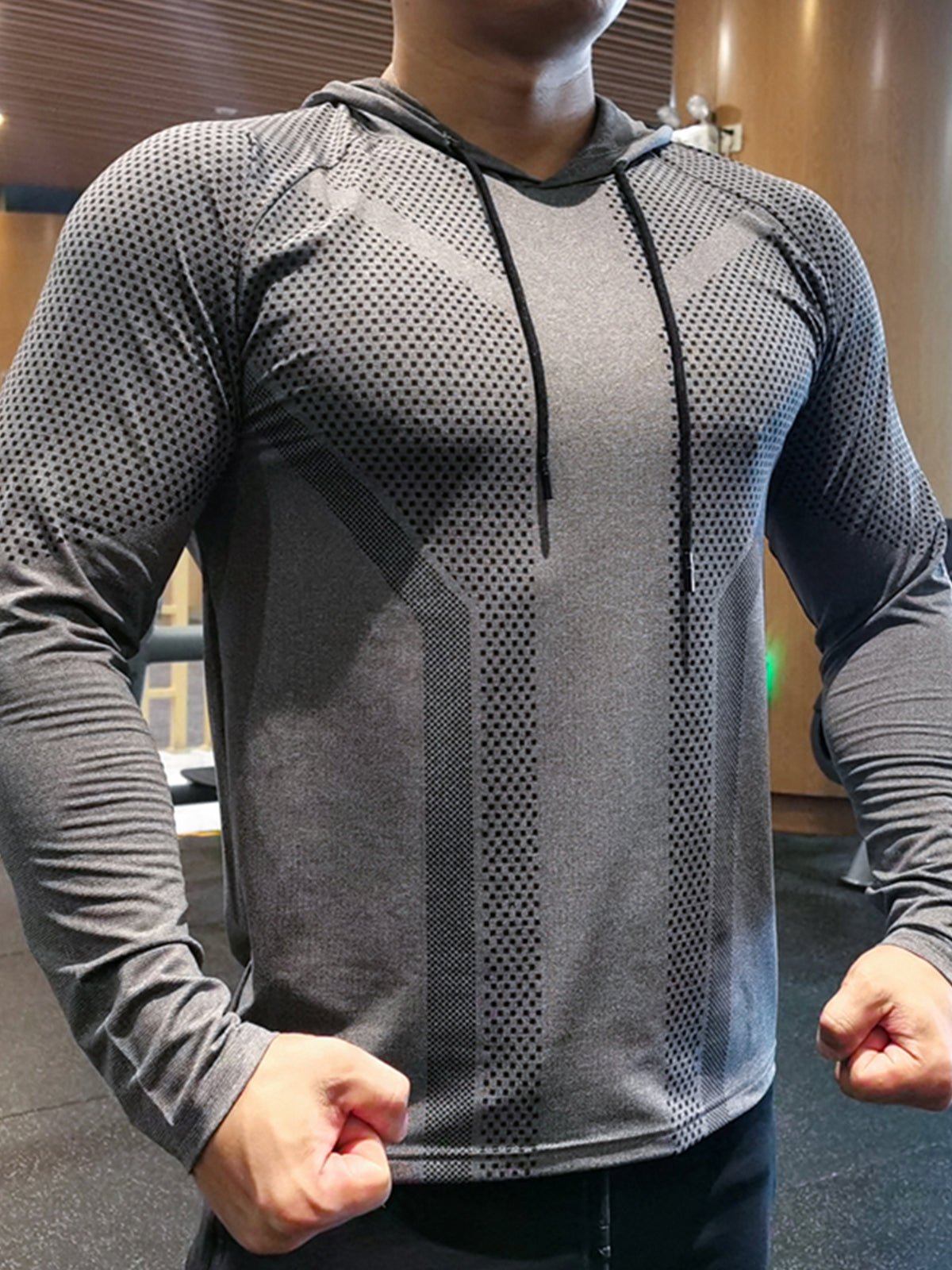 Sweat à capuche de performance Muscle - Gymfit