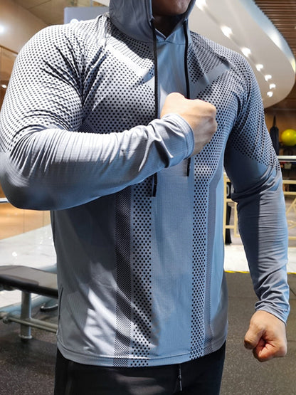 Sweat à capuche de performance musculaire - Gymfit