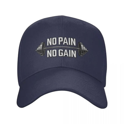 Casquette de sport No Pain No Gain - Gymfit
