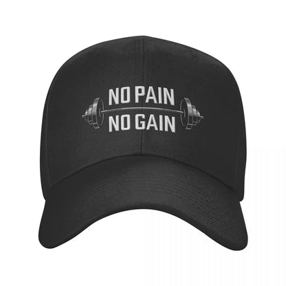 Casquette de gym No Pain No Gain - Gymfit
