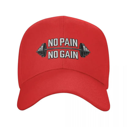 Casquette de gym No Pain No Gain - Gymfit