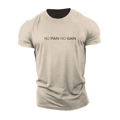 T-shirt No Pain No Gain - Gymfit