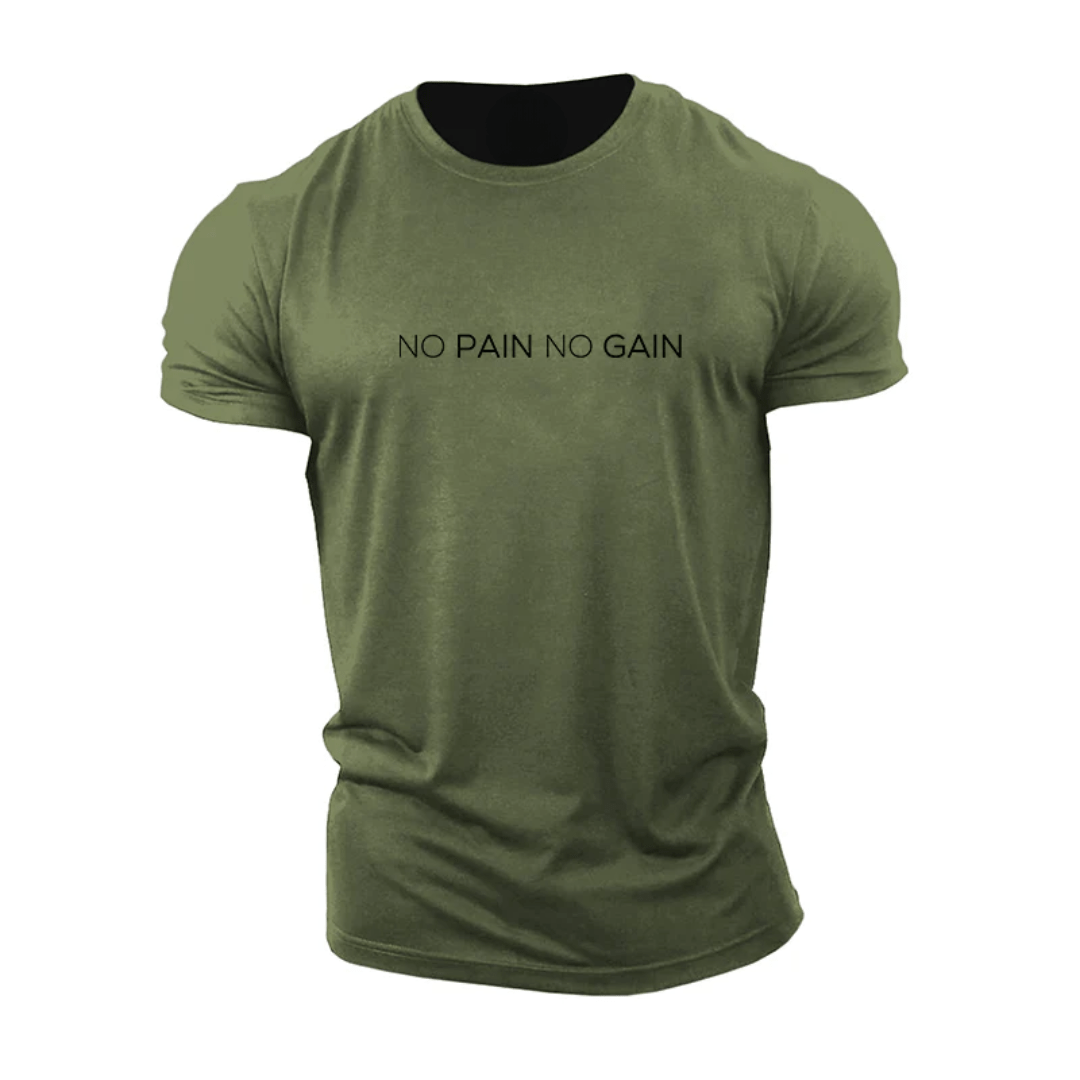 T-shirt No Pain No Gain - Gymfit