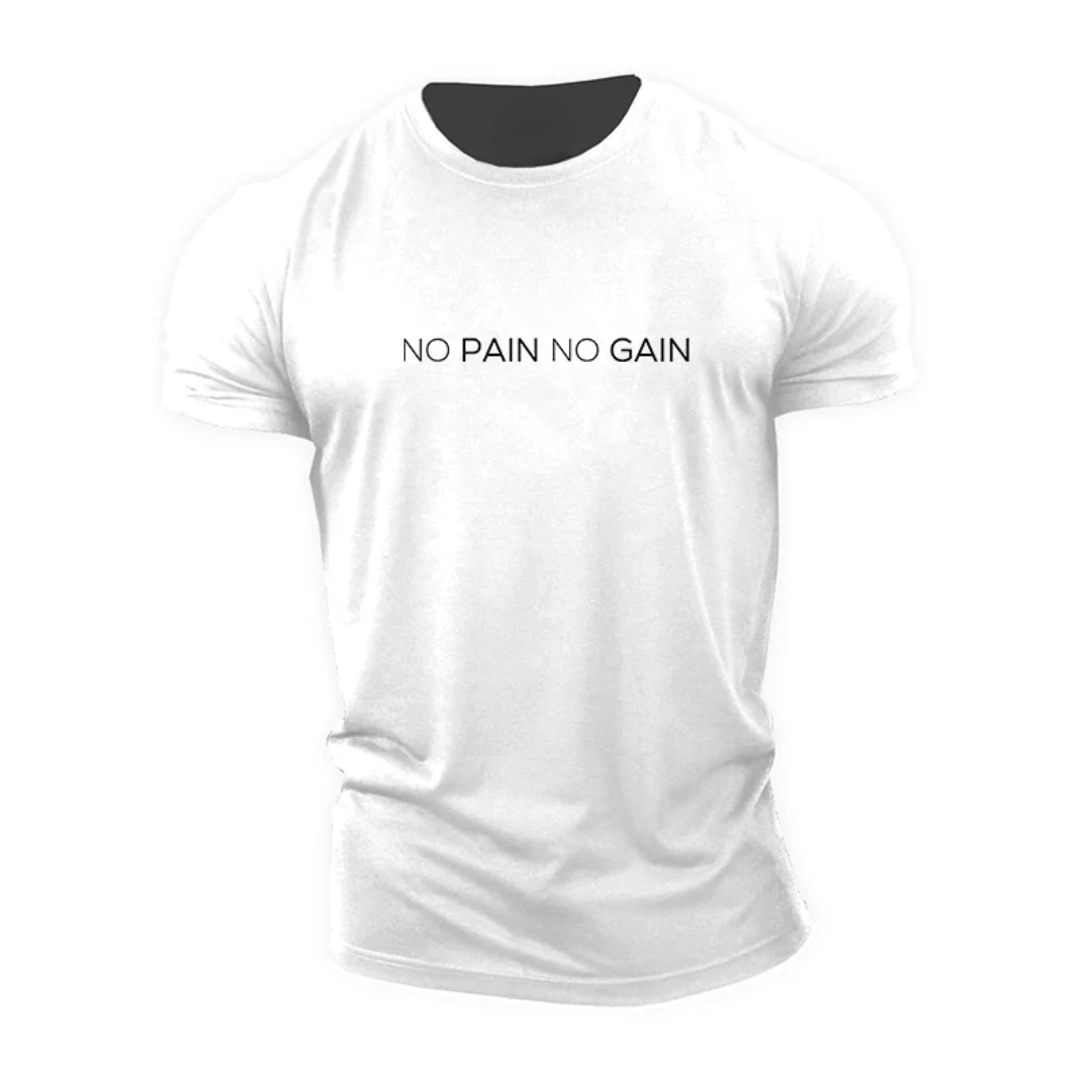 T-shirt No Pain No Gain - Gymfit