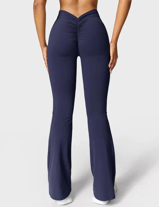 Nouveauté leggings évasés dos en V - Gymfit