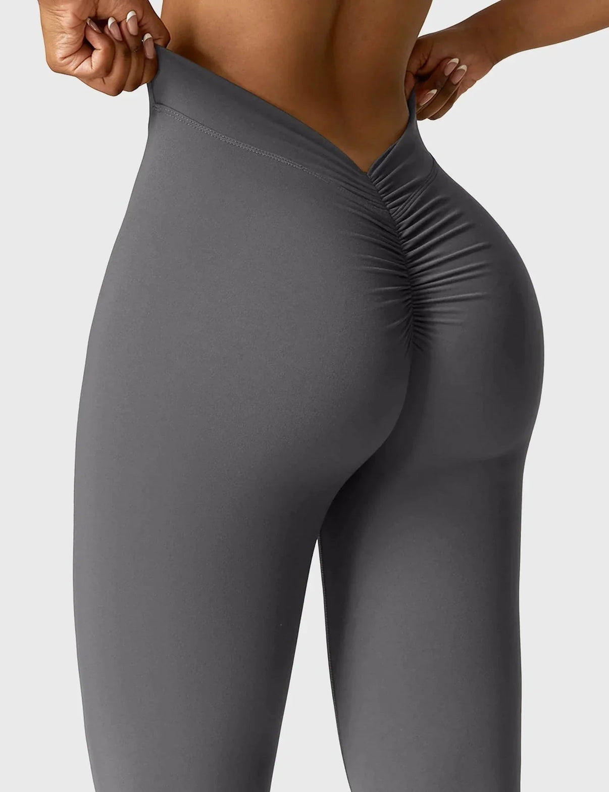 Nouveauté V - leggings évasés à dos en V - Gymfit