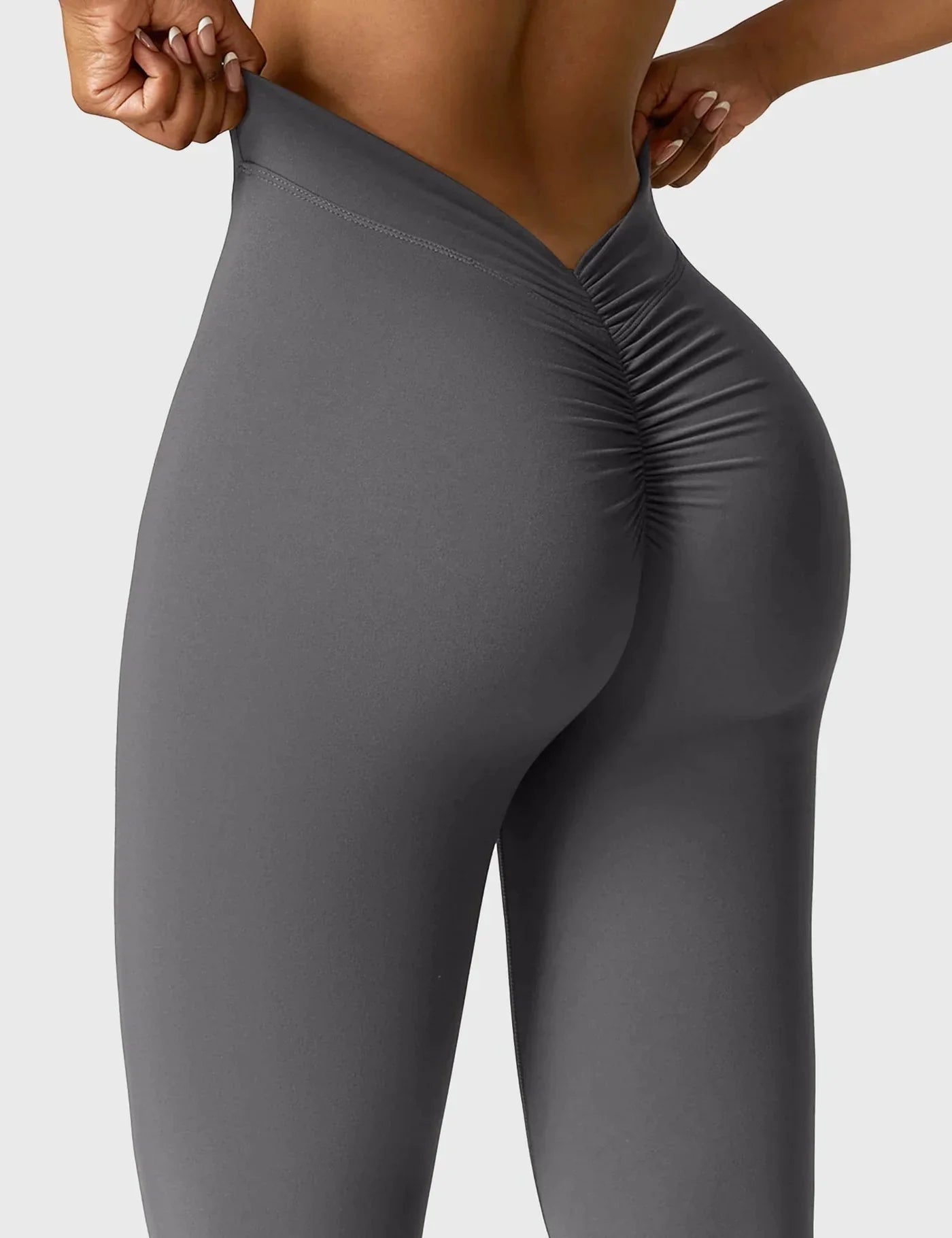Nouveauté V - leggings évasés à dos en V - Gymfit