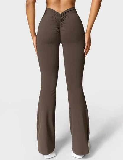 NOUVEAUTÉ V - leggings Flare dos - Gymfit