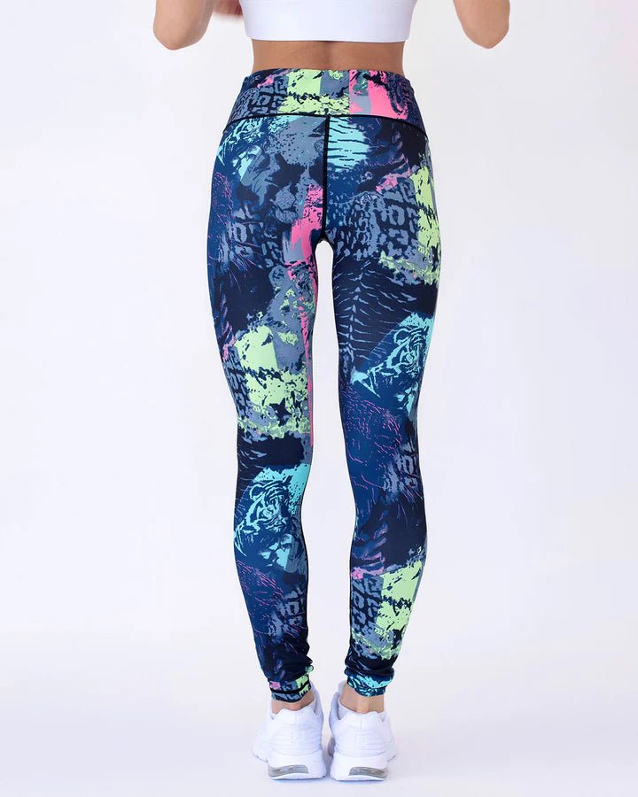 Legging abstrait océan - Gymfit