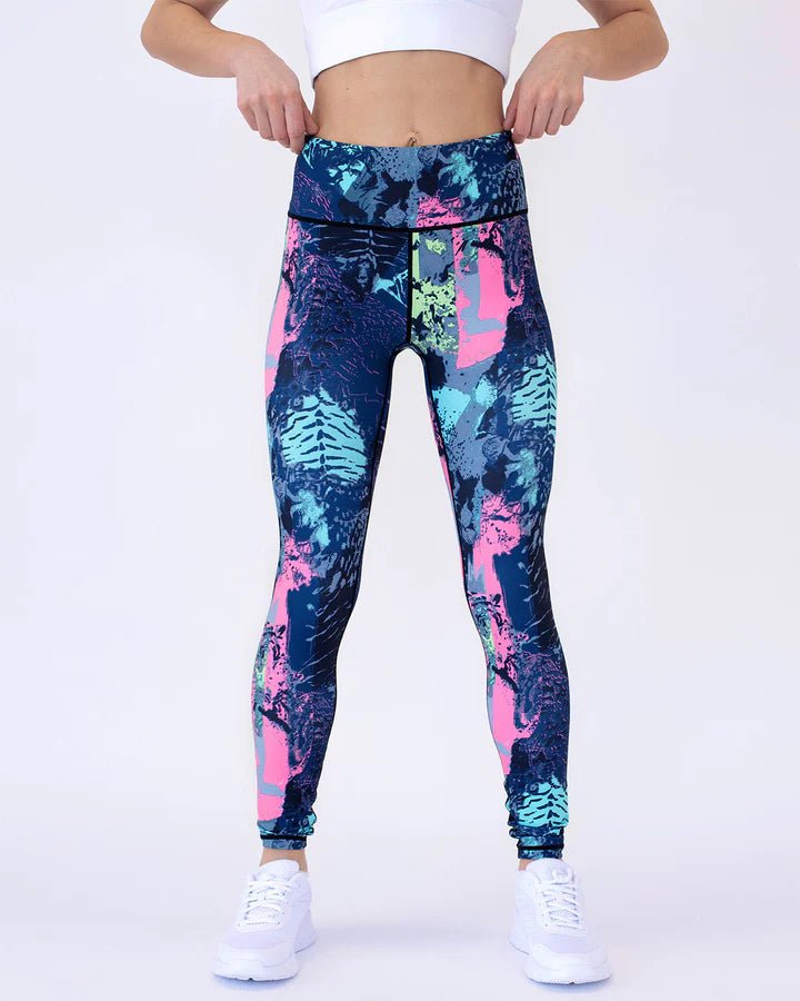 Leggings abstraits Ocean - Gymfit