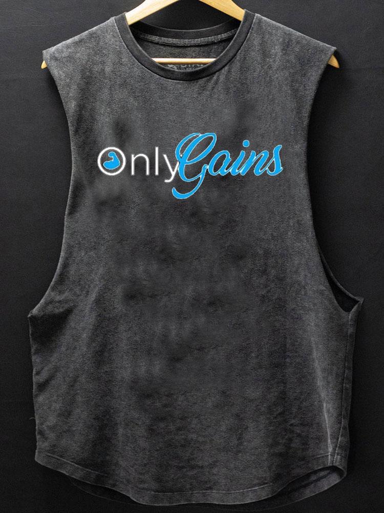 Débardeur délavé Only Gains - Gymfit