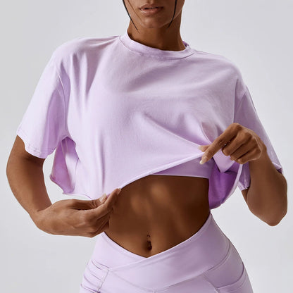 T-shirt oversize femme - Gymfit